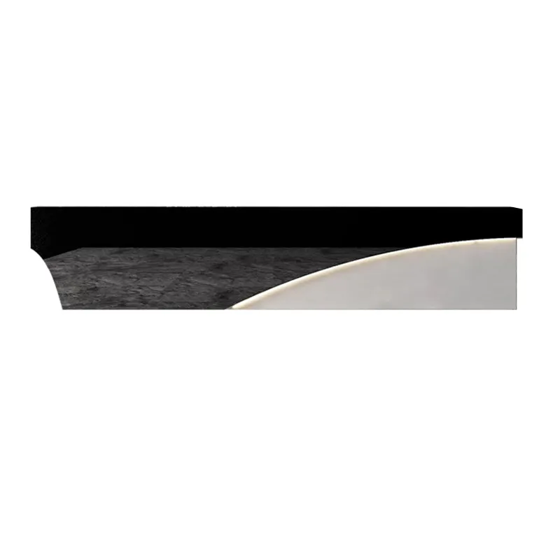 Straight Reception Counter with Keyboard Tray and Lockable Drawer for Office JDT-10124