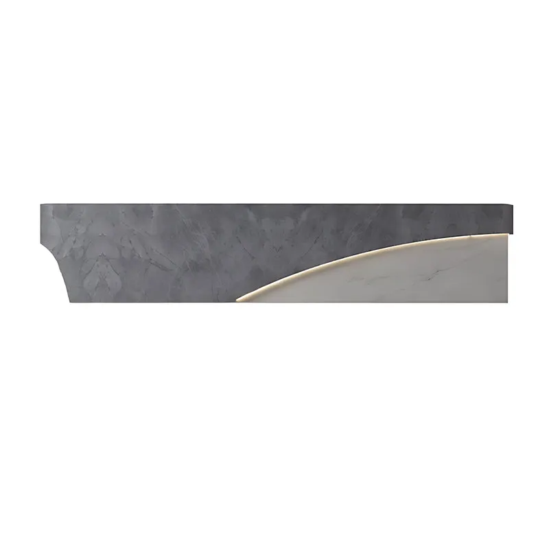 Straight Reception Counter with Keyboard Tray and Lockable Drawer for Office JDT-10124