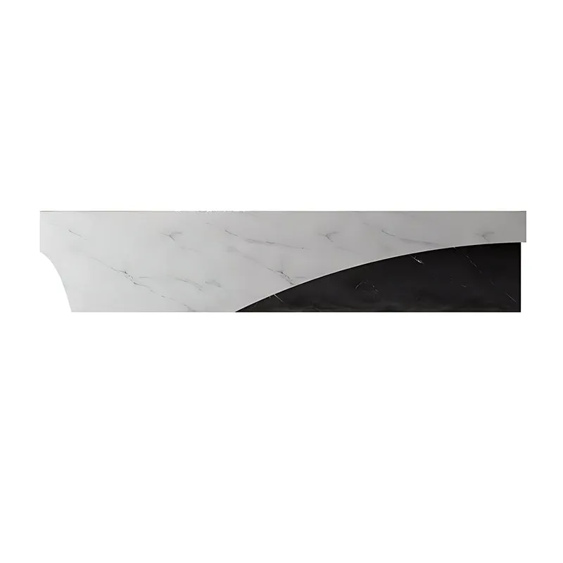 Straight Reception Counter with Keyboard Tray and Lockable Drawer for Office JDT-10124