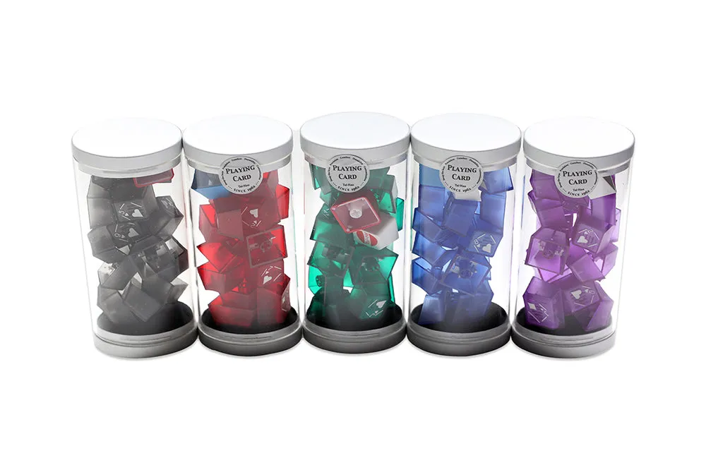Taihao Cubic Playing Cards doubleshots keycaps gaming keys OEM mechanical keyboards keycaps profile Blue Grey Red Green Purple