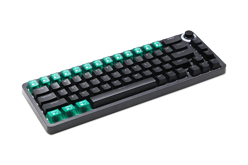 Taihao Cubic Playing Cards doubleshots keycaps gaming keys OEM mechanical keyboards keycaps profile Blue Grey Red Green Purple