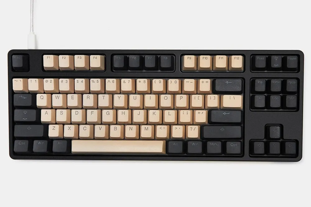 taihao pbt doubleshot keycaps for diy gaming mechanical keyboard Backlit oem profile grey dark blue beige