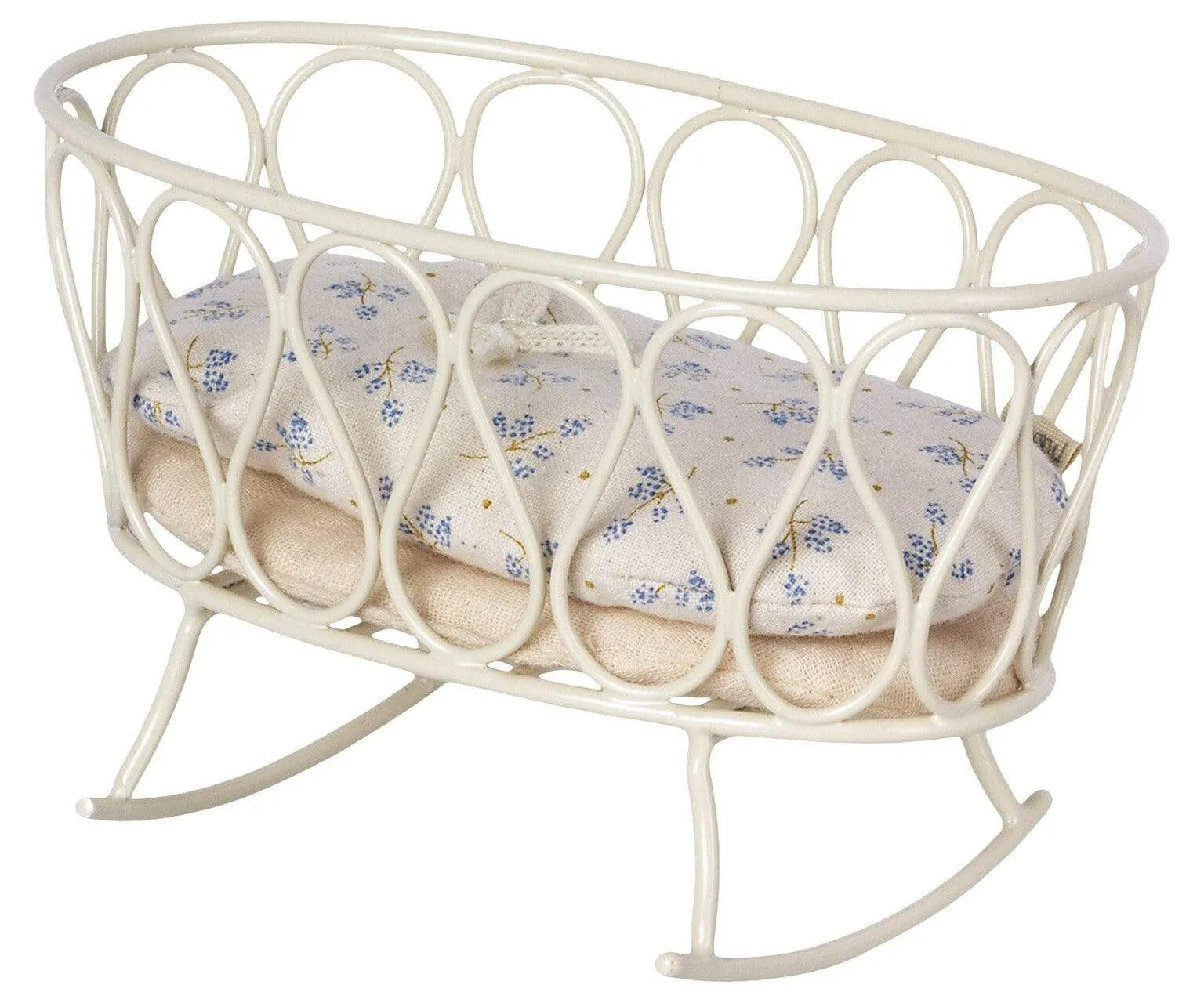 Tiny Blue Cradle with Sleeping Bag