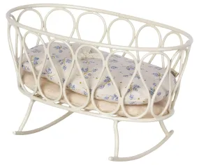 Tiny Blue Cradle with Sleeping Bag