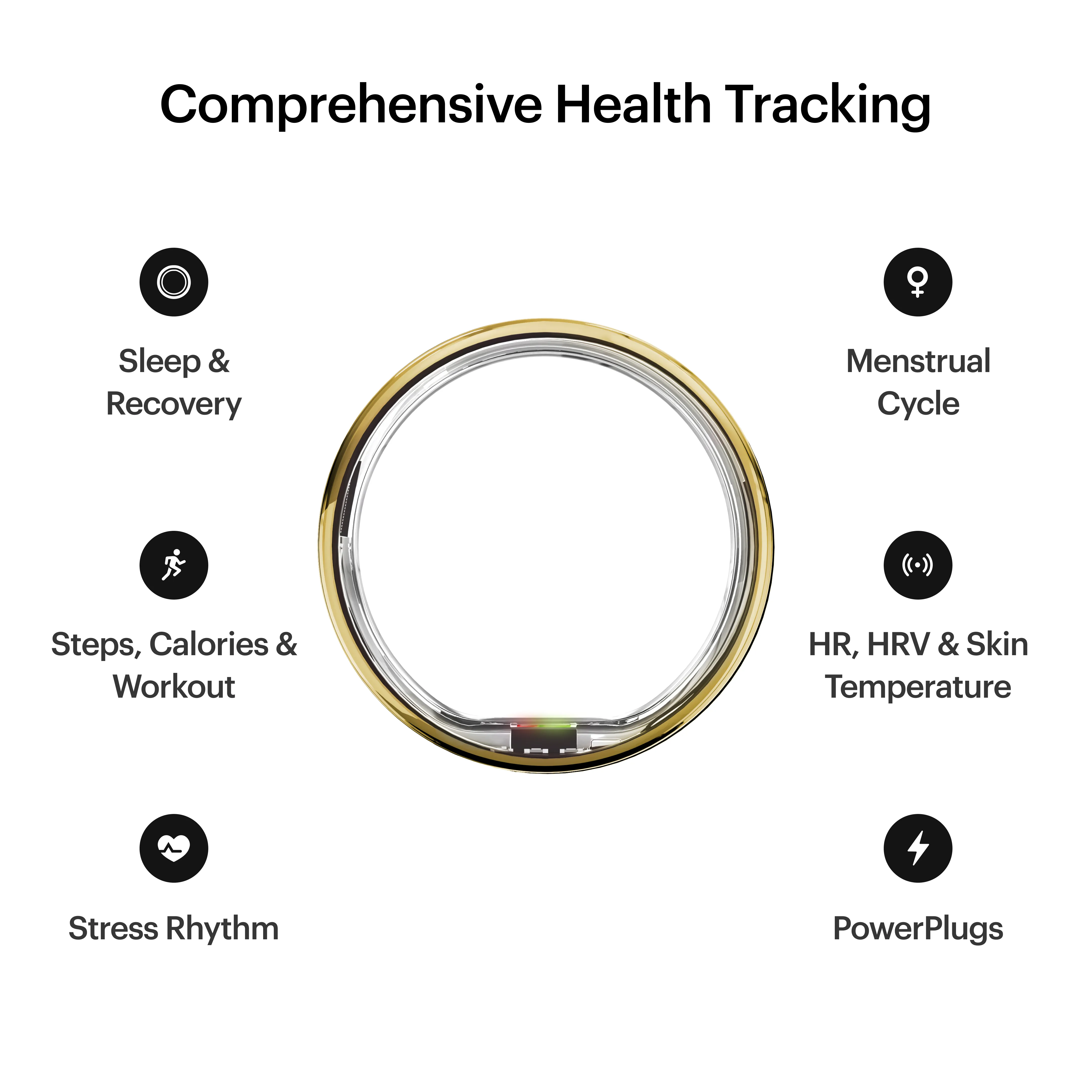 Ultrahuman Ring AIR - Bionic Gold
