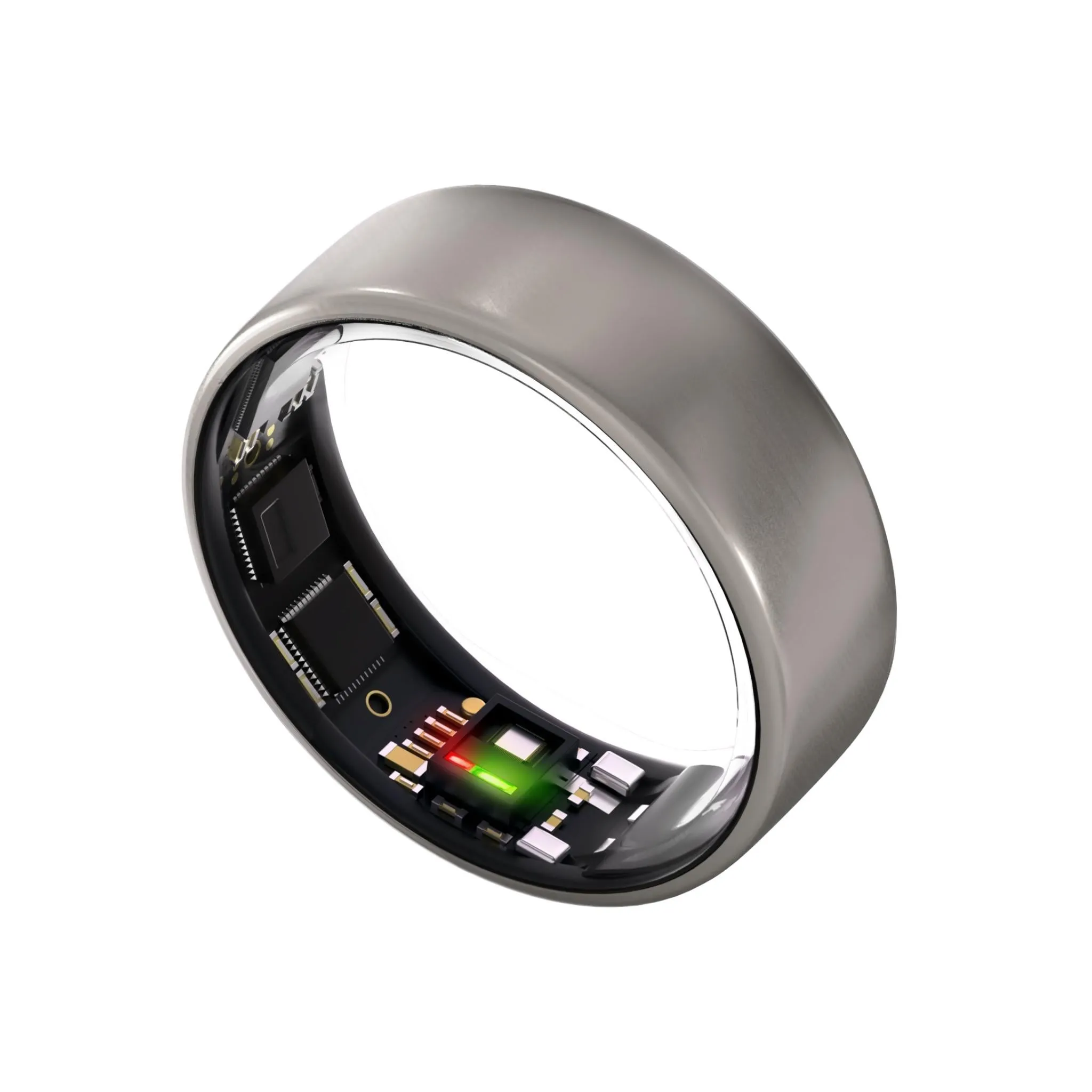 Ultrahuman Ring Air [Size 11]  (Raw Titanium)