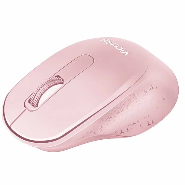 VicTsing Mini Ergonomic Wireless Mouse, Pink