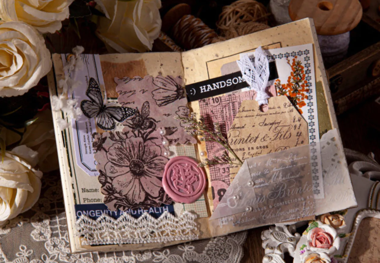 Vintage Scrapbooking Paper Sets