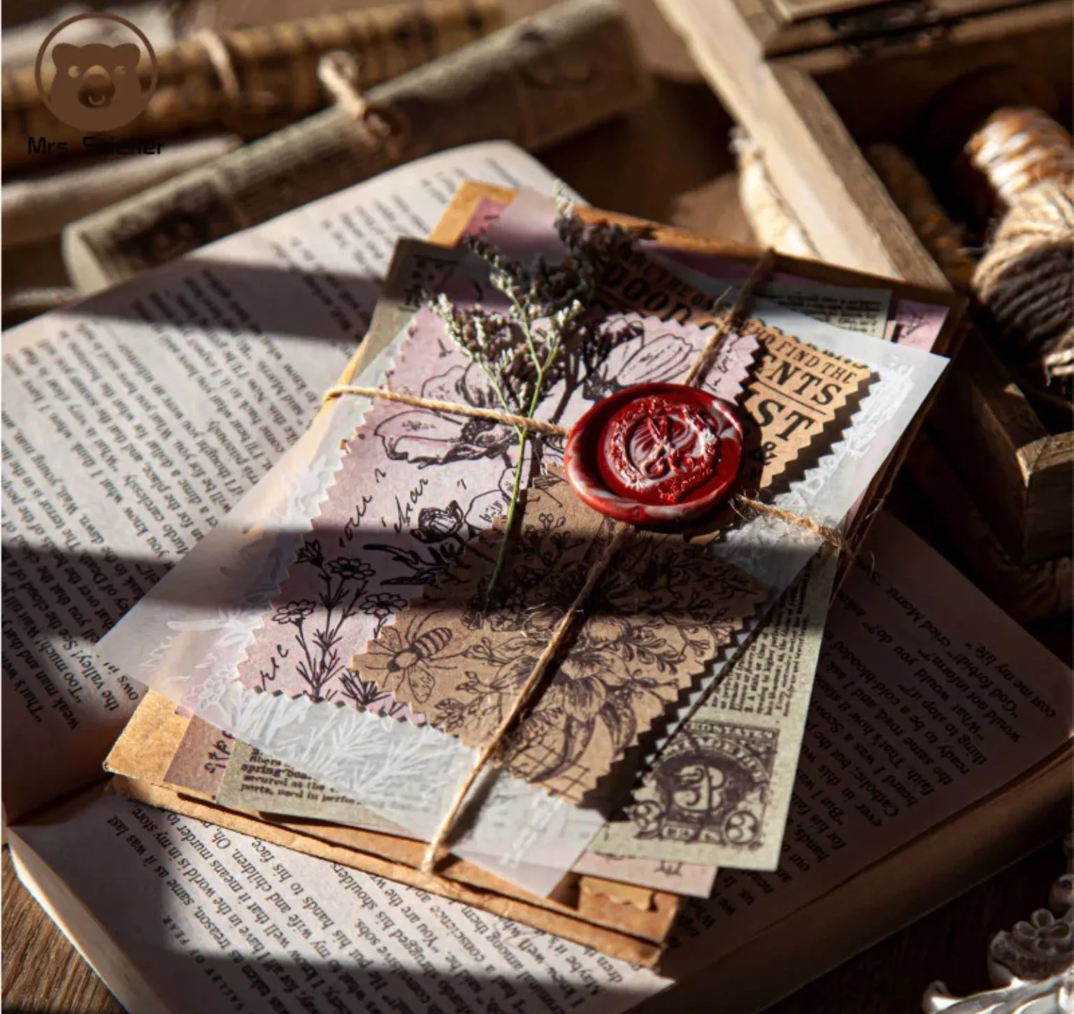 Vintage Scrapbooking Paper Sets
