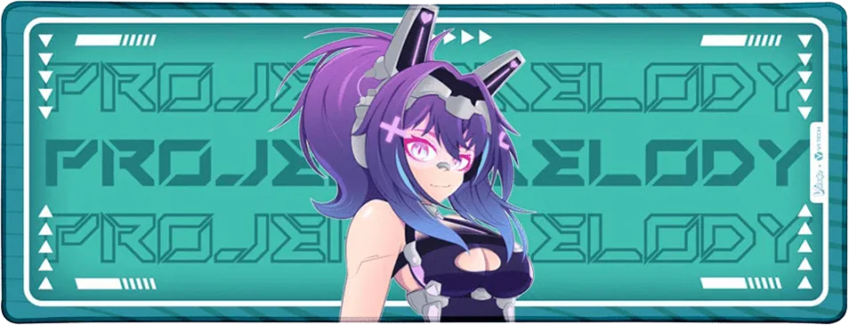 VShojo Projekt Melody x V1 Tech Large Mouse Pad