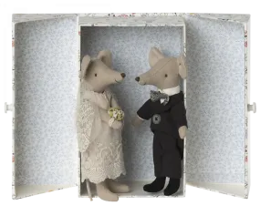 Wedding Mice Couple in Box