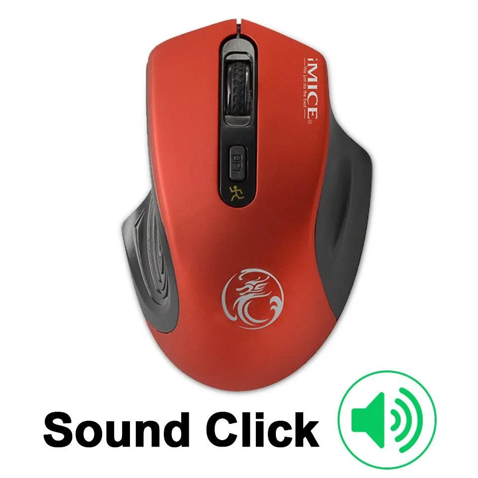 Wireless Mouse USB Computer Mouse Silent Ergonomic Mouse 2000 DPI Optical Mause Gamer Noiseless Mice Wireless For PC Laptop