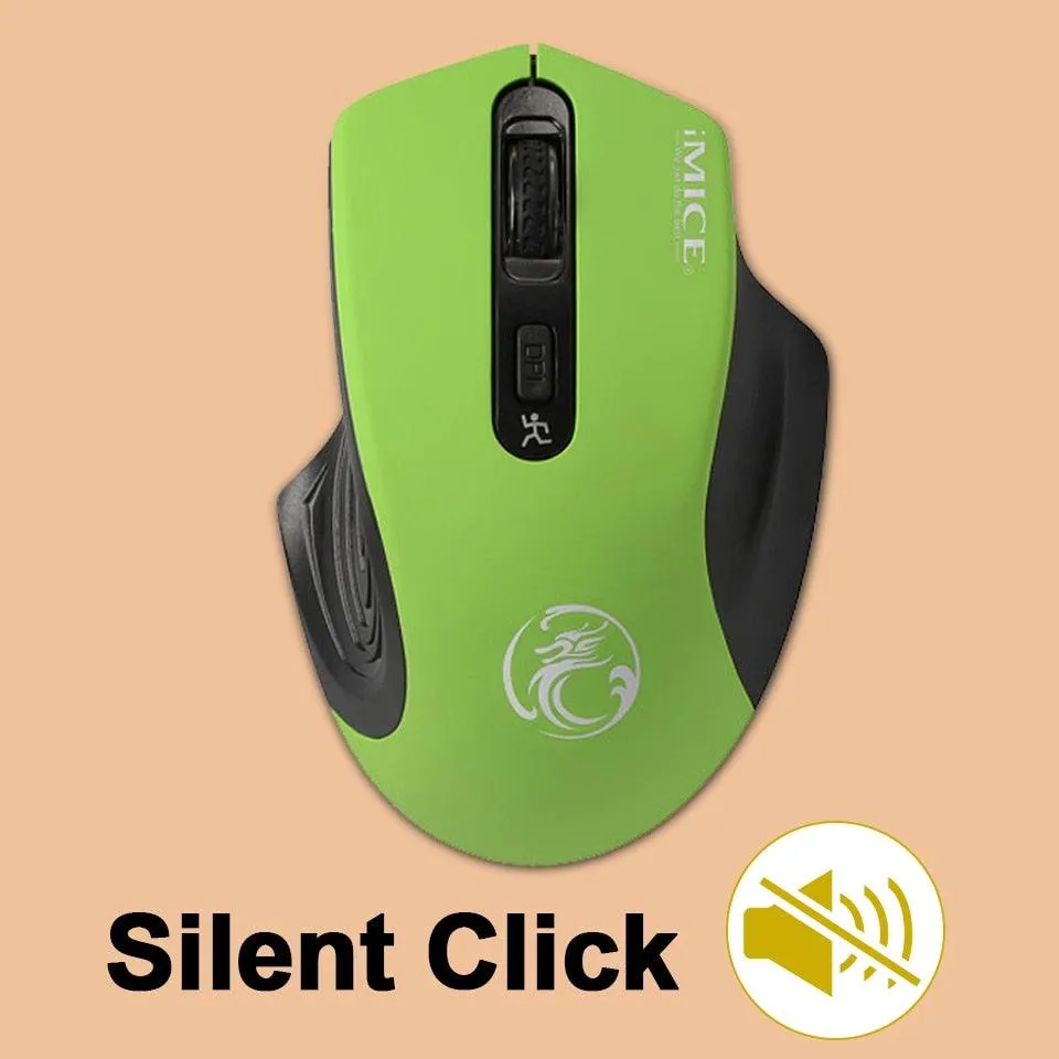Wireless Mouse USB Computer Mouse Silent Ergonomic Mouse 2000 DPI Optical Mause Gamer Noiseless Mice Wireless For PC Laptop