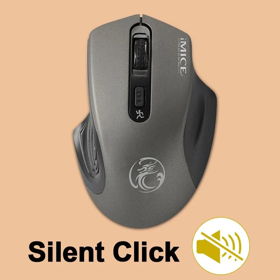 Wireless Mouse USB Computer Mouse Silent Ergonomic Mouse 2000 DPI Optical Mause Gamer Noiseless Mice Wireless For PC Laptop