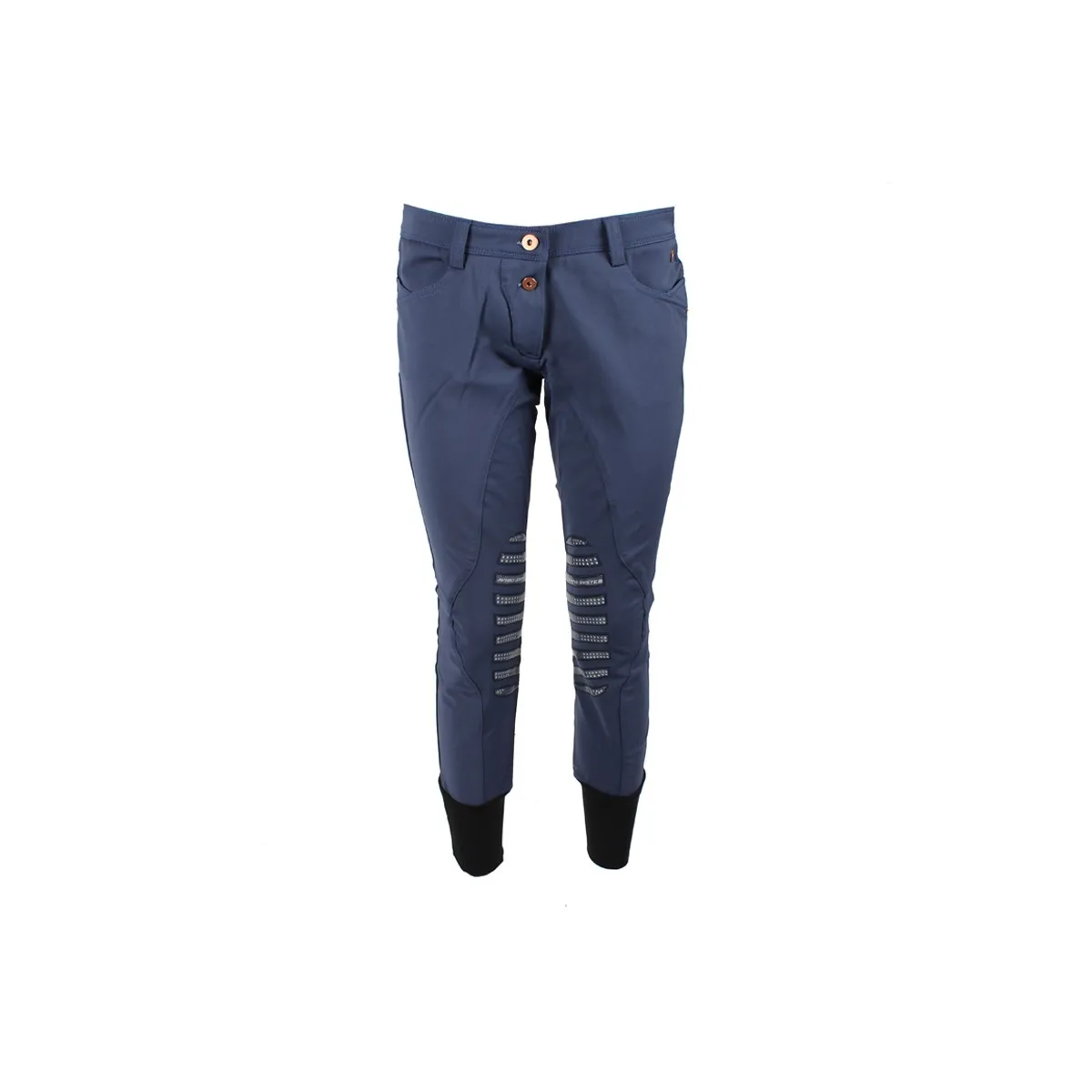 WOMEN RIDING BREECHES WITH GRIP NAI ANIMO Marine