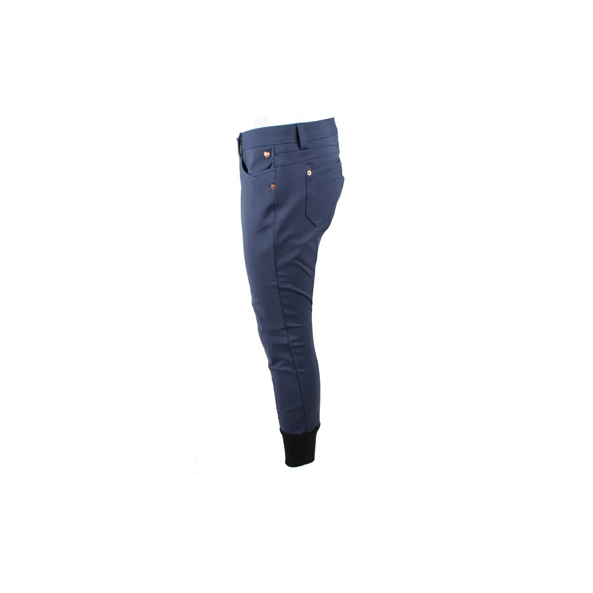 WOMEN RIDING BREECHES WITH GRIP NAI ANIMO Marine