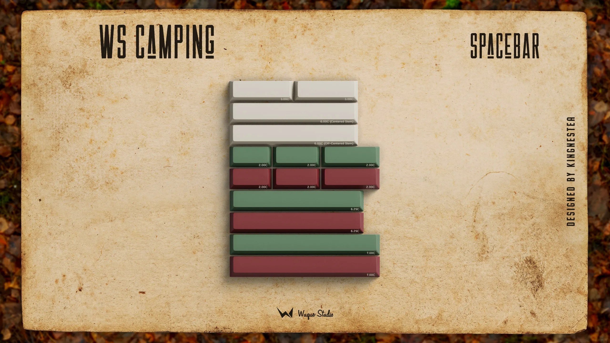 WS Camping Keycaps