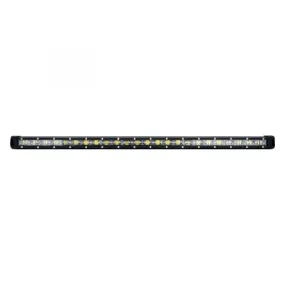 Xprite C6 Sunrise Series Single Row Spot Light Bar with Amber Back Light
