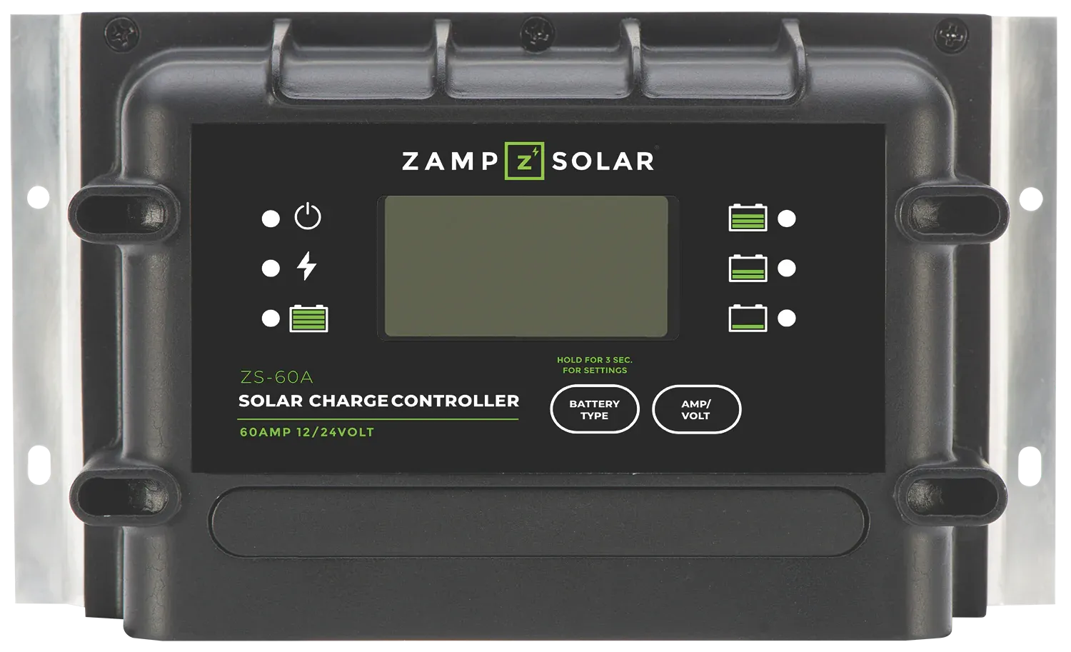 Zamp Solar 60 Amp 5-Stage PWM Charge Controller